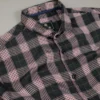 Turbo Plaid Pattern Creation Long Sleeve Cotton Casual Shirt In Black