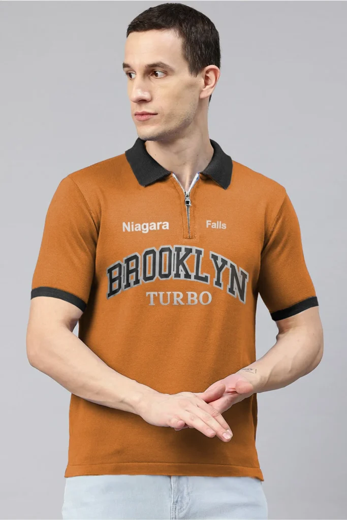 Example Broklyn 'Niagara Falls' Edition Graphic Men's Polo Shirt